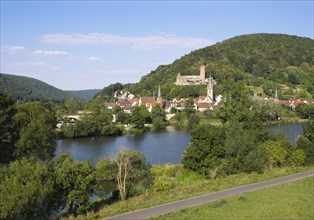 Main river at Gemunden am Main