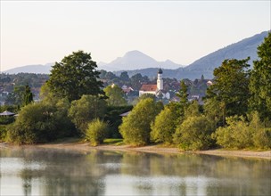 Bibisee lake with Konigsdorf