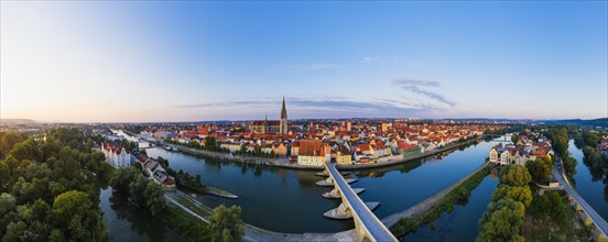Panorama of Regensburg