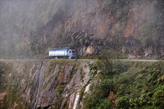 Trucks on Death Road