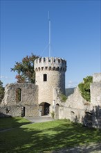 Homberg castle ruins in Tuttlingen