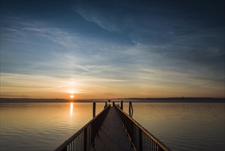 Sunrise at the dock