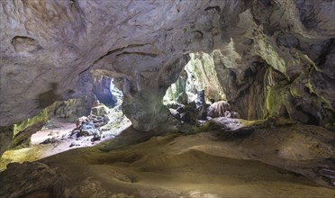 Large cave