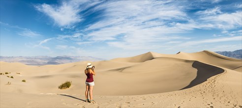 Photographing tourist