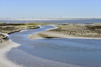 Lagoon on the west of the island