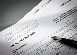 German application form for child support