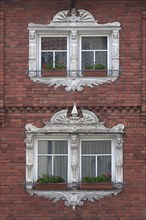 Window frames of the 19th century. Renaissance Revival