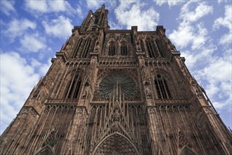 Western facade of Strasbourg Cathedral