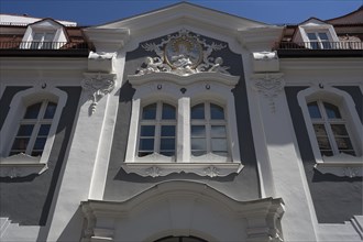 Mansion with stucco of the late Baroque