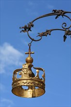 Signboard for the Gasthaus Zur Goldenen Krone
