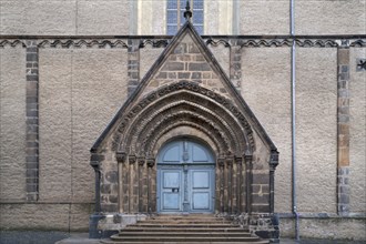 Romanesque entrance portal