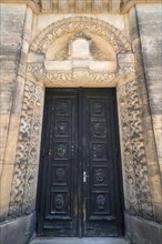 Synagogue entrance