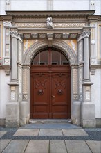 Renaissance portal of the former mint