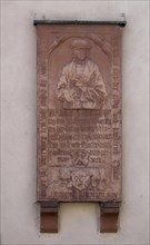 Commemorative plaque to Tilman Riemenschneider