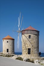 Windmills at Mandraki Harbour