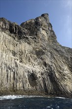 Massif with basalt columns Los Organos