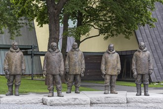 Monument of the polar explorers of the successful Norwegian South Pole Antarctic Expedition 1910-1912