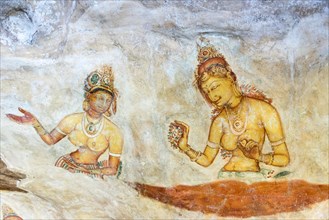 Sigiriya Wall Frescoes