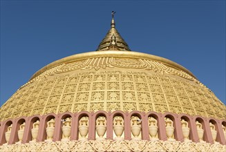 Golden stupa at Sitagu International Buddhist Academy