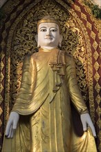 Buddha statue at Laymyatnar Pagoda