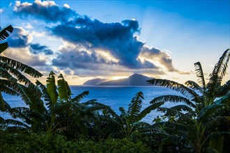 Sunset over Ofu Island