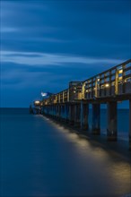 Pier in the evening