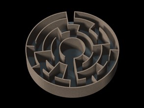 Circular labyrinth