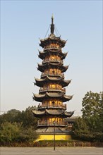 Bell tower of the Longhua Pagoda