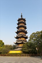 Bell tower of the Longhua Pagoda