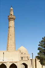 Old brick minaret