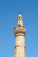Old brick minaret