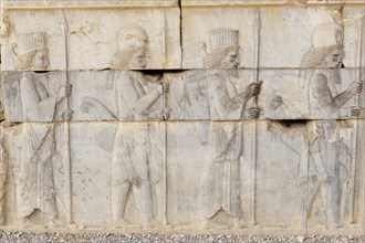 Ancient relief of the Achaemenids