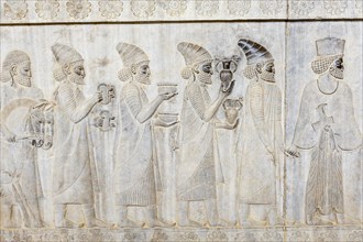 Ancient relief of the Achaemenids