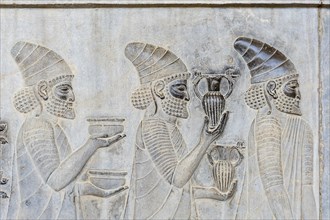 Ancient relief of the Achaemenids