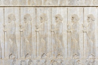 Ancient relief of the Achaemenids