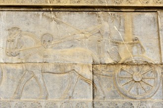 Ancient relief of Achaemenid