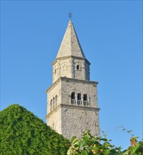 Brick bell tower from the 13th century