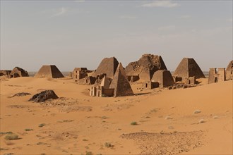 Necropolis of the rulers of the ancient kingdom of Kush