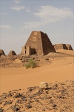 Pyramids of the northern cemetery of Meroe