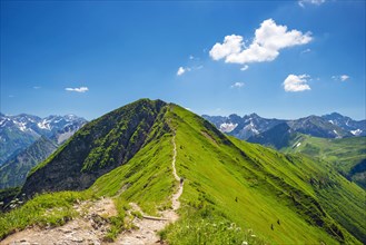 Trail from the Sollereck Fellhorn