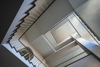 Staircase in the Ludwig-Maximilians-UniversitaÌˆt university
