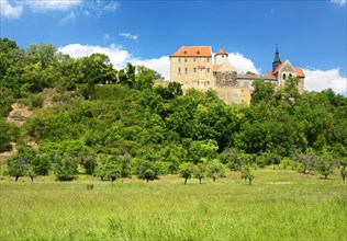 Goseck Castle in the Saaletal valley