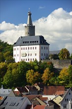 Osterburg castle and historic centre of Weida