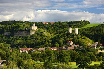 Castle ruin Rudelsburg