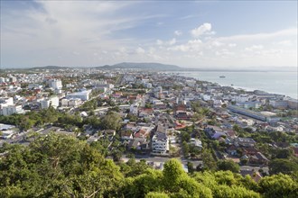 View to Songkhla from Khao Tang Kuan hill