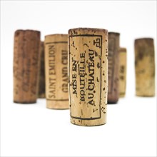 Corks of French wines