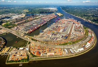 Container port Hamburg
