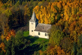 Chapel on Furstenberg in the deciduous forest