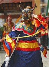 Masked dancers