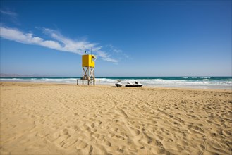 Beach Playa de Sotavento in Costa Calma